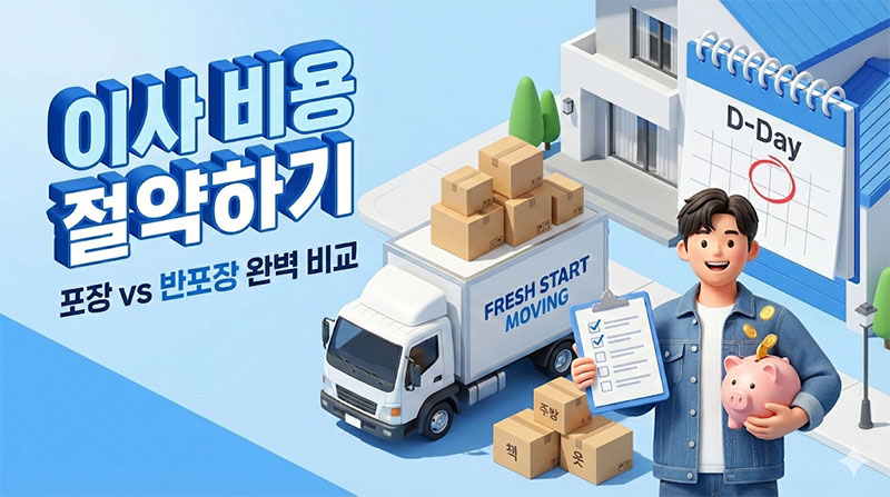 이사 비용 절약 방법과 이사 준비 체크리스트
